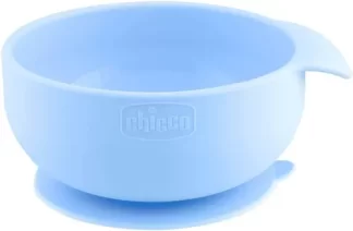 Imagen 1 de Bowl De Silicona 6m+ - Chicco Color Celeste