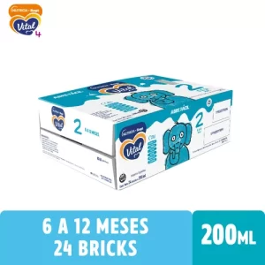 Miniatura 5 de 6 de Leche de fórmula líquida Vital 2 (6 a 12 meses) x 24 bricks de 200 ml