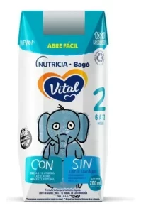 Miniatura 6 de 6 de Leche de fórmula líquida Vital 2 (6 a 12 meses) x 24 bricks de 200 ml