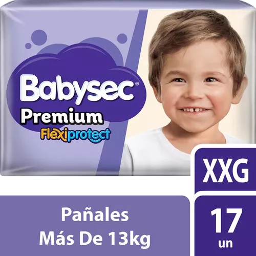 Imagen 2 de 2 de Pañales Babysec Premium Tanga XXG x 17 unidades