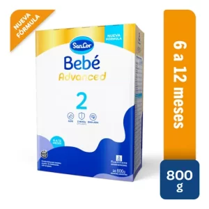 Miniatura 1 de 3 de Leche en polvo Sancor Bebé Advanced 2 (Caja x 800gs)