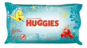 Miniatura 1 de 2 de Toallitas Húmedas 4 en 1 Huggies Versión La Sirenita x 48 unidades