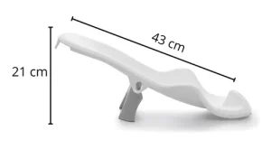 Miniatura 4 de 4 de Bañera Bebe Plegable + Asiento Soporte Reductor + Termometro