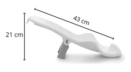Imagen 4 de 4 de Bañera Bebe Plegable + Asiento Soporte Reductor + Termometro