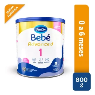 Imagen 1 de Sancor Bebe Advanced Formula Infantil Etapa 1 X 800gr