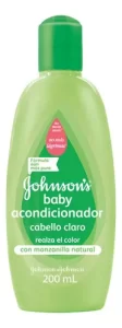 Miniatura 2 de 2 de Acondicionador Johnson's Baby Cabellos Claros Manzanilla x 200mL