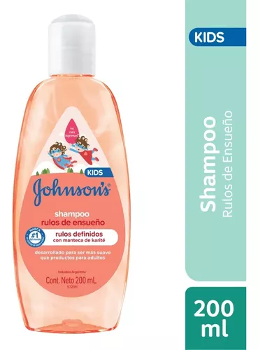 Shampoo Johnson´s Kids Rulo De Ensueño Rulos Definidos 200ml