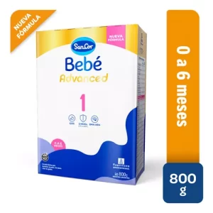 Miniatura 1 de 3 de Leche en polvo SanCor Bebé Advanced 1 (Caja de 800gs)