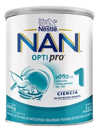 Leche en polvo NAN Optipro 1 en lata de 800 gramos