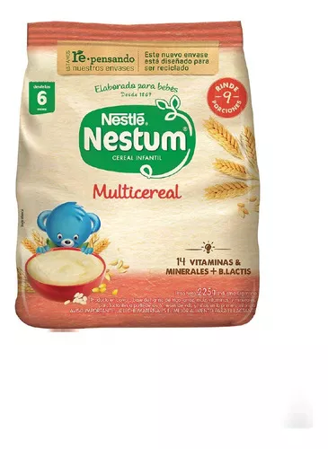 Imagen 1 de 2 de Cereal Infantil Nestlé® Nestum Multicereal x 225 gr