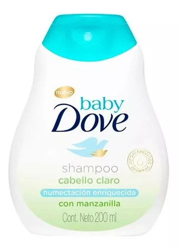 Imagen 4 de 4 de Shampoo Baby Dove Humectación Enriquecida Cabellos Claros x 200mL