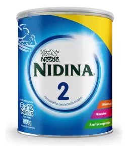 Miniatura 1 de 1 de Leche en polvo Nestlé® Nidina 2 (Lata x 800 grs) Sabor tradicional