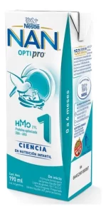 Miniatura 2 de 4 de Leche de fórmula líquida NAN Optipro 1 (24 bricks x 190mL)