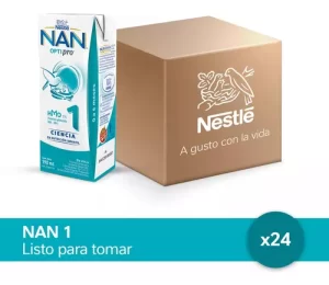 Miniatura 1 de 4 de Leche de fórmula líquida NAN Optipro 1 (24 bricks x 190mL)