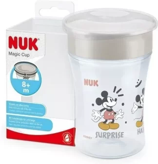 Imagen 1 de Vaso Nuk Magic Cup 360° Antivuelco Disney Mickey O Minnie