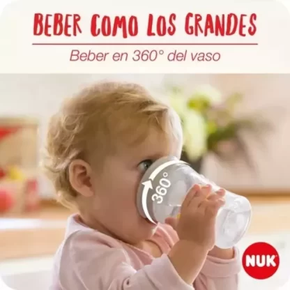 Imagen 6 de 7 de Vaso Nuk Magic Cup 360°  Antivuelco Disney