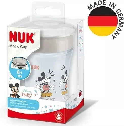 Imagen 2 de 7 de Vaso Nuk Magic Cup 360°  Antivuelco Disney