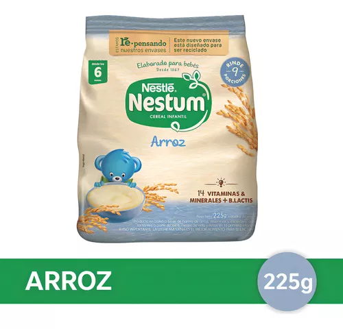 Imagen 2 de 2 de Cereal Infantil Nestlé® Nestum Arroz x 225 gr