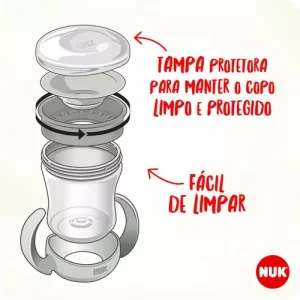 Miniatura 4 de 7 de Vaso de entrenamiento Mini Magic Cup Evolution 160ml