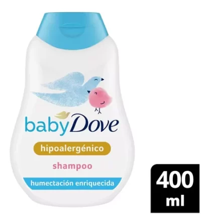 Imagen 2 de 6 de Shampoo Baby Dove Humectación Enriquecida x 400mL