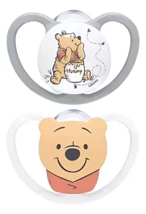 Miniatura 3 de 5 de Set 2 Chupetes Nuk Space Winnie The Pooh (0 a 6 meses)