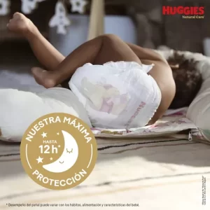 Miniatura 5 de 7 de Combo Pañales Huggies Natural Care XXXG x 48u + Toallitas húmedas La Sirenita x 48u