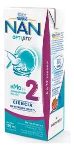 Miniatura 3 de 3 de Leche de fórmula líquida NAN Optipro 2 (24 bricks x 190mL)
