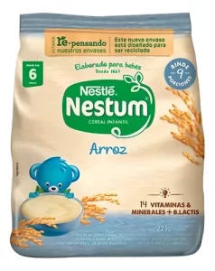 Miniatura 1 de 2 de Cereal Infantil Nestlé® Nestum Arroz x 225 gr