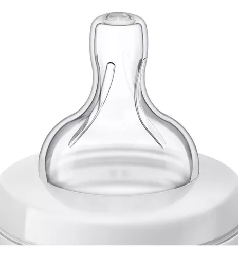 Imagen 3 de 8 de Mamadera Philips Avent Anticolic Refresh Transparente 260mL