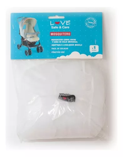 Imagen 3 de 6 de Tul Mosquitero para cuna, cochecito o huevito universal Love