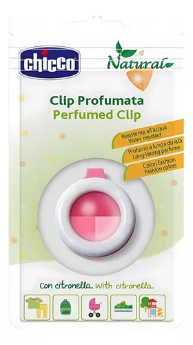 Imagen 2 de 4 de Clip Chicco Repelente De Mosquitos Para Ropa De Niños Con Citronela