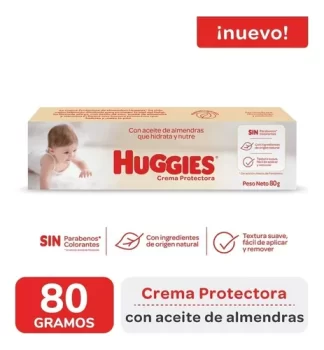 Imagen 1 de Crema protectora Huggies con aceite de almendras 80g