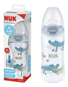 Miniatura 3 de 10 de Set Mamaderas Nuk First Choice 150mL + 300mL + 2 Chupetes Signature 0 a 6 meses