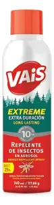 Miniatura 1 de 3 de Repelente Vais Extreme Aerosol 140ml Extra Duración 10 Horas