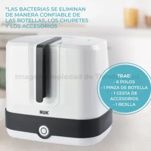 Miniatura 3 de 5 de Esterilizador A Vapor De Mamaderas Nuk Eléctrico Express