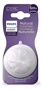 Miniatura 1 de 4 de Tetina Avent Natural Response Flujo Ultra Rapido 6m+ x2 unidades