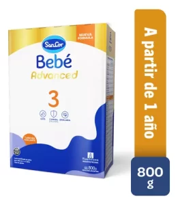 Miniatura 2 de 2 de Leche en polvo Sancor Bebé Advanced 3 x 800gr