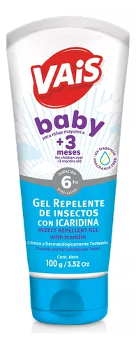 Imagen 1 de Repelente Baby Icaridina 100g Vais