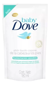 Miniatura 3 de 5 de Repuesto Jabón Líquido Baby Dove Humectación Sensible 180 mL