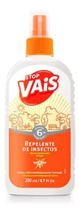 Miniatura 1 de 5 de Repelente De Insectos y Mosquitos Vais Clásico Spray 200ml Hasta 6 Horas