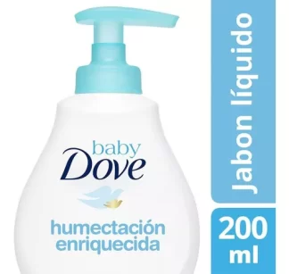 Imagen 1 de Baby Dove jabón liquido hidratacion enriquecida 200 mL