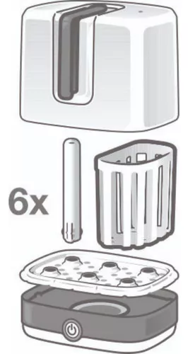 Imagen 4 de 5 de Esterilizador A Vapor De Mamaderas Nuk Eléctrico Express