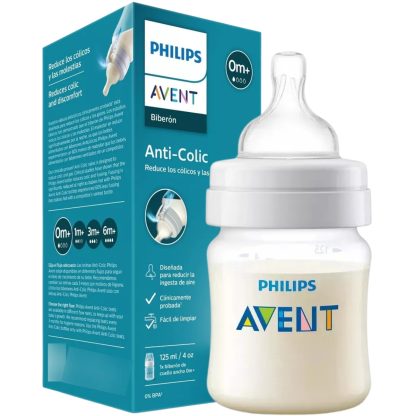Imagen 1 de 10 de Mamaderas Anticolic Refresh Philips Avent Scy100/01 125ml