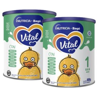 vital 1 lata 800g combo x2