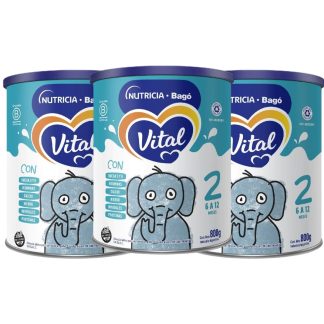 vital 2 lata 800g combo x3