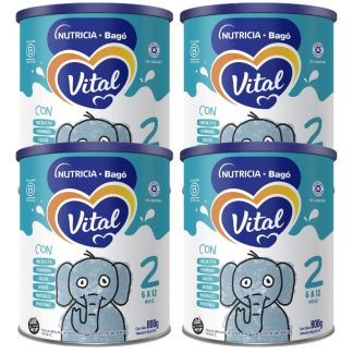 vital 2 lata 800g combo x4