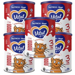 Miniatura 1 de 4 de Combo x5 Leche En Polvo Vital 3 lata 800gr