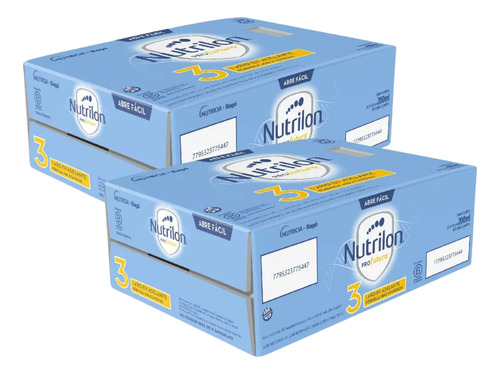 Imagen 1 de 3 de Combo 48u Leche Liquida Nutrilon Profutura 3 brick 200ml