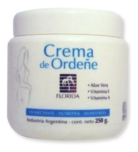 Imagen 2 de 2 de Crema De Ordene Florida 250 Gr