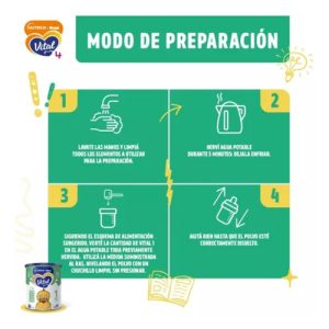 Miniatura 4 de 4 de Combo x3 Leche En Polvo Vital 1 lata 800gr